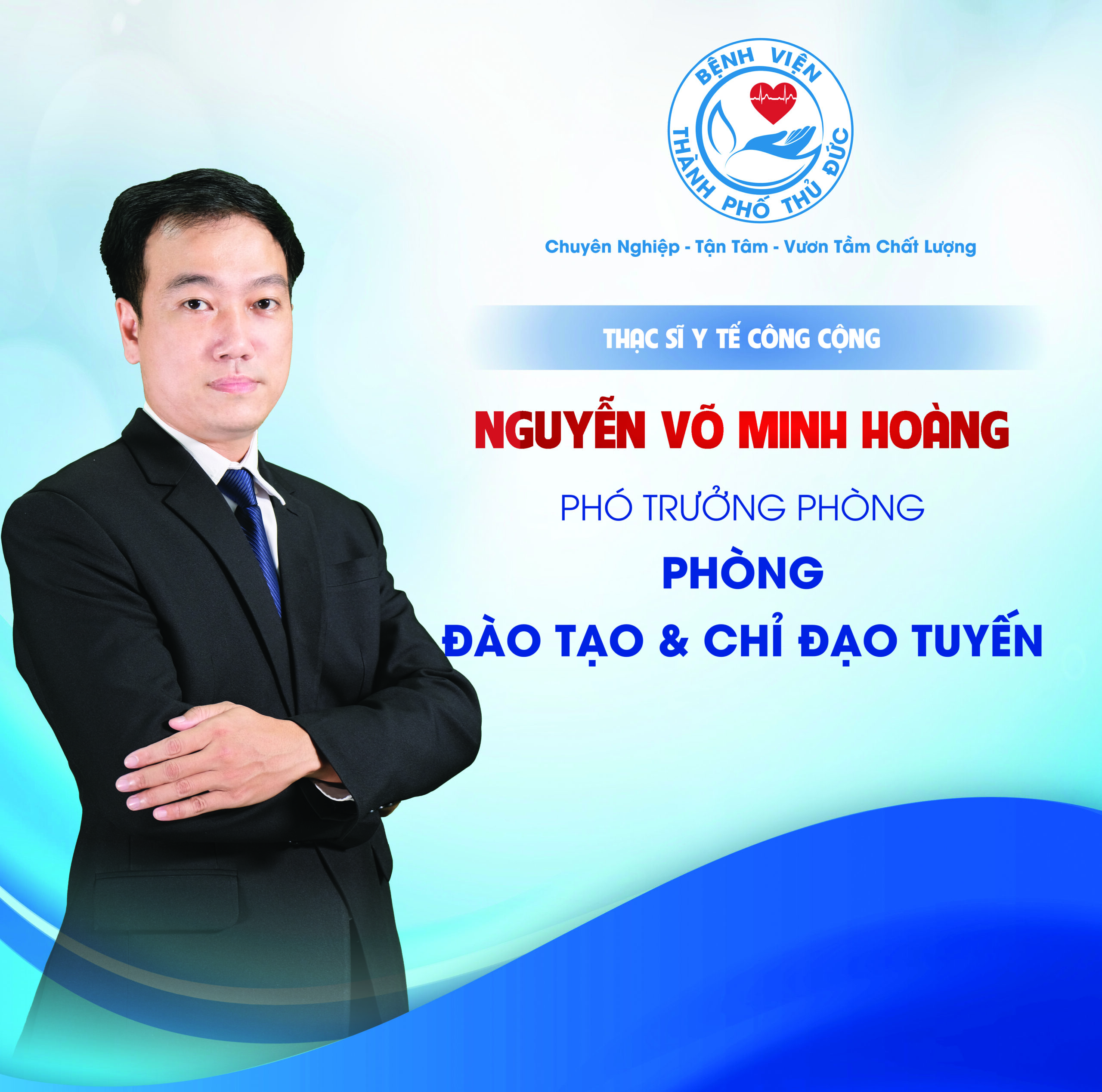 ThS. Nguyễn Võ Minh Hoàng - Phó Trưởng phòng Đào tạo & Chỉ đạo tuyến