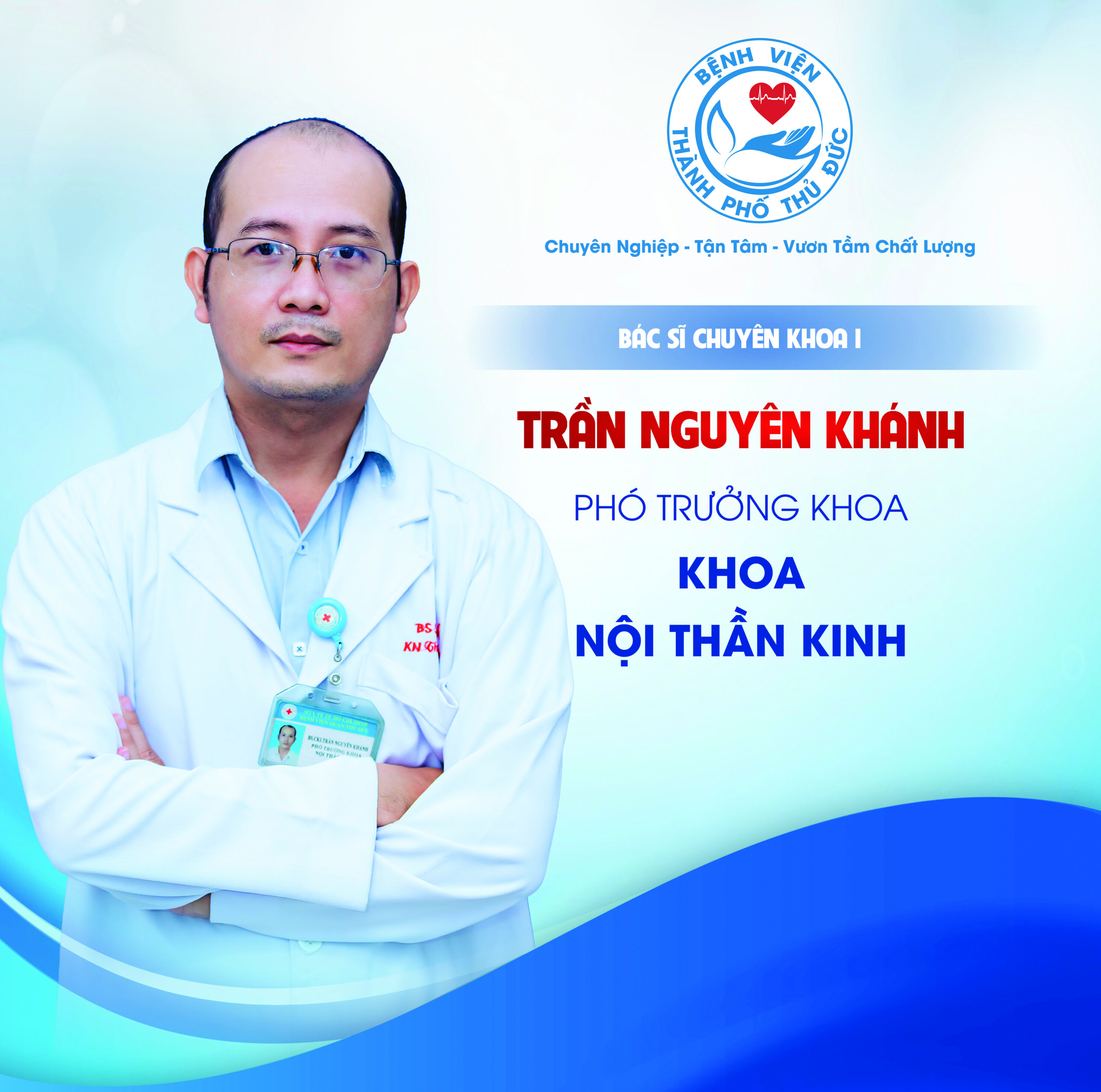 BSCKI. Trần Nguyên Khánh - Phó Trưởng khoa Nội thần kinh