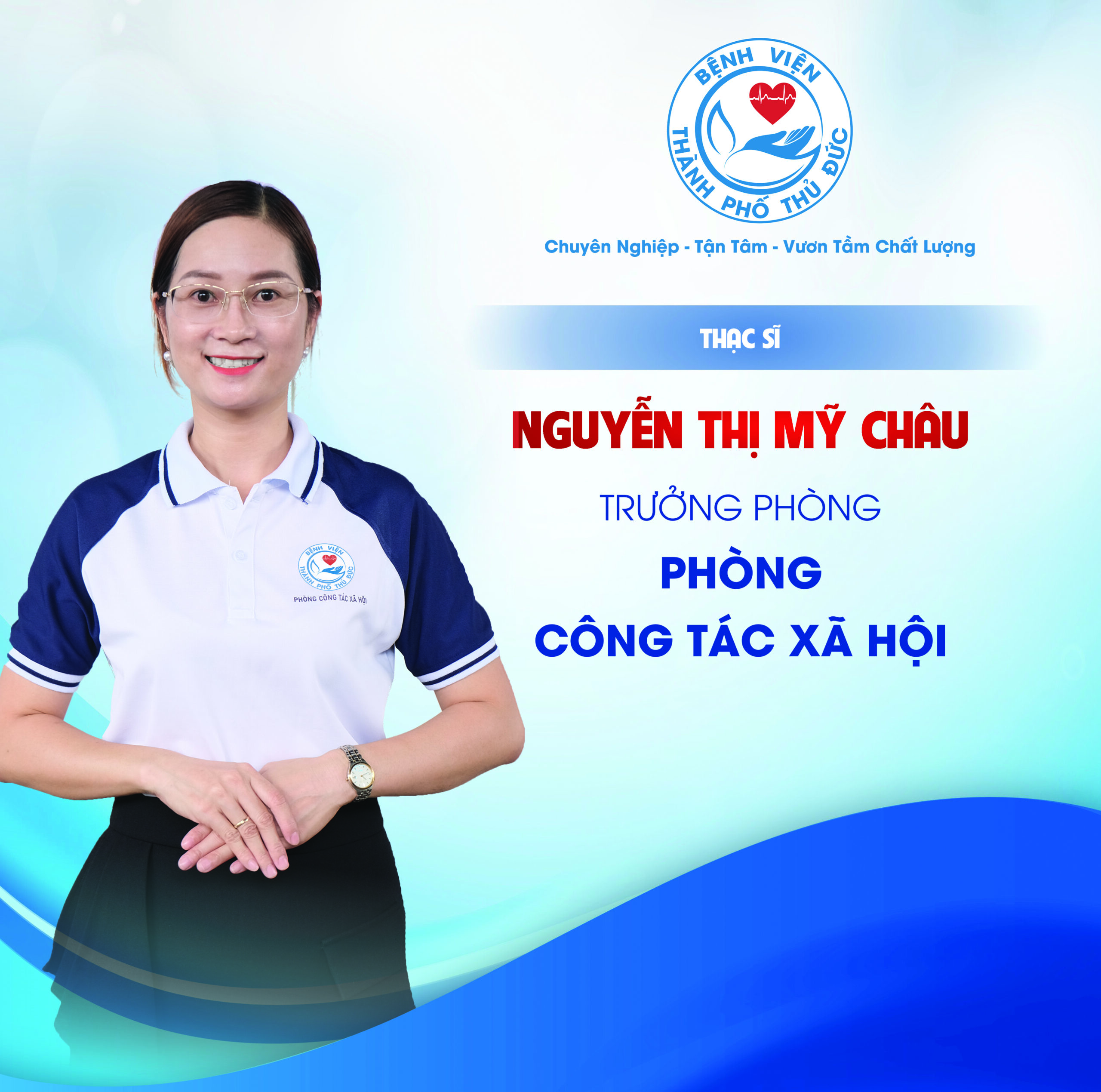 ThS. Nguyễn Thị Mỹ Châu - Trưởng phòng Công tác xã hội