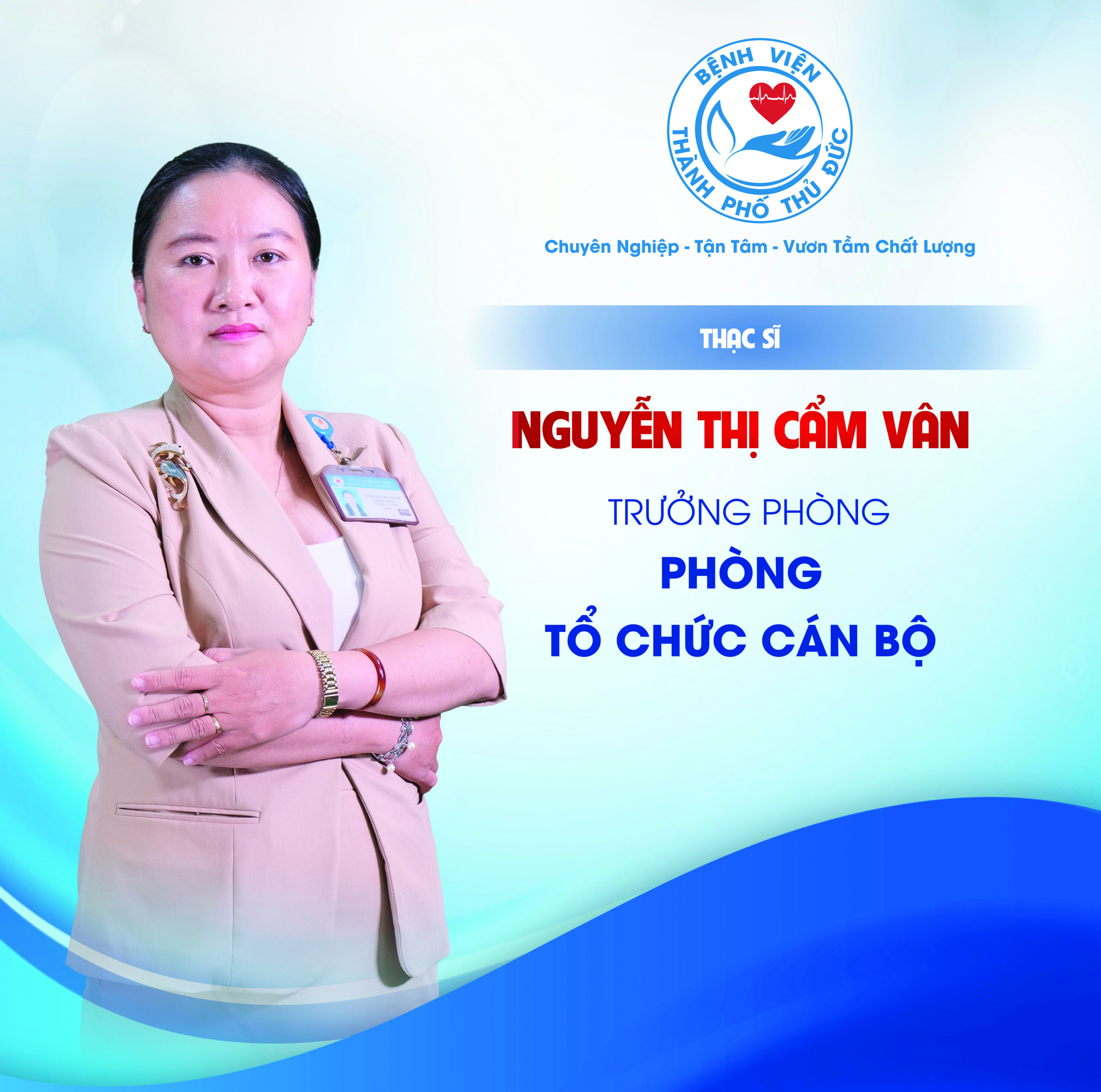 ThS. Nguyễn Thị Cẩm Vân - Trưởng phòng Tổ chức cán bộ