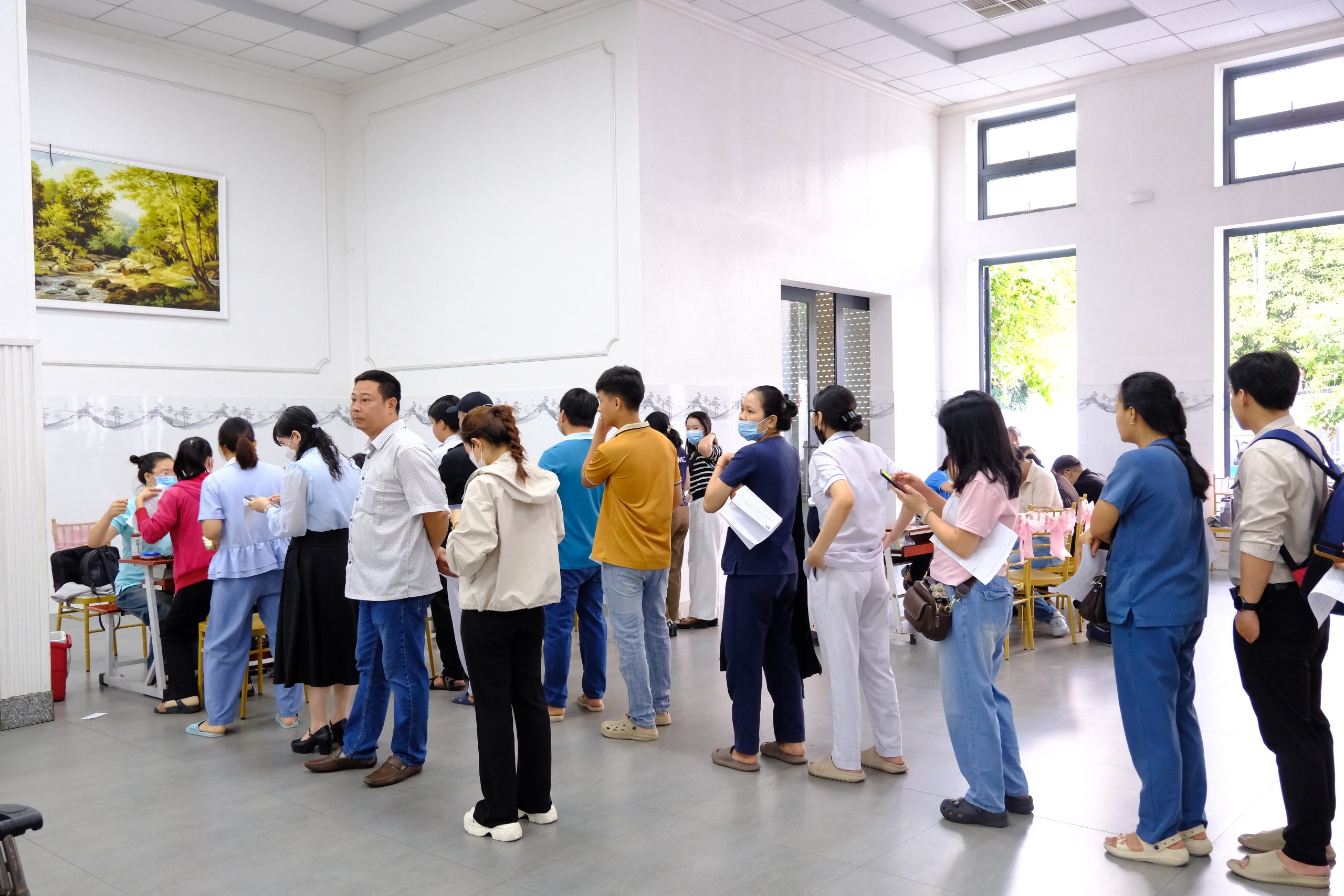 151 đơn vị máu được tiếp nhận tại chương trình hiến máu tình nguyện lần 2 năm 2026 4 DSCF7956 scaled