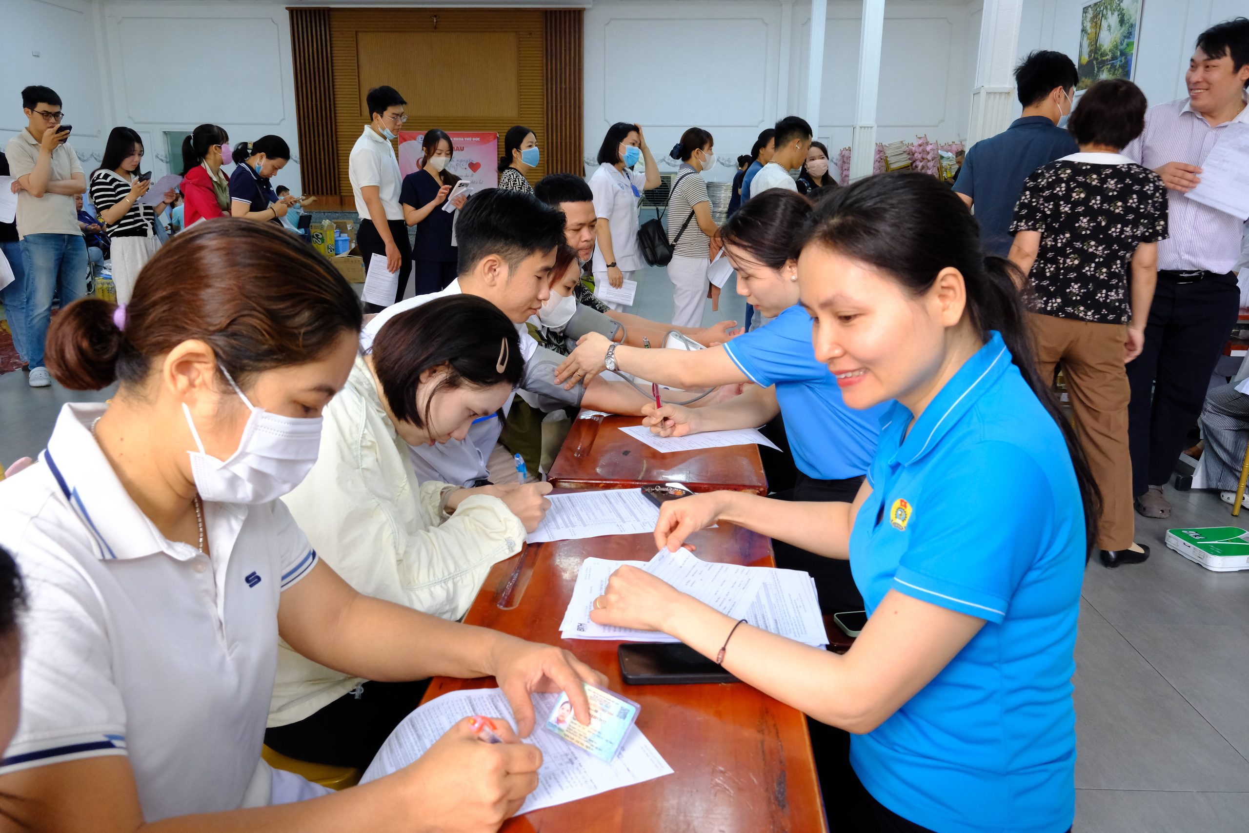 151 đơn vị máu được tiếp nhận tại chương trình hiến máu tình nguyện lần 2 năm 2026 1 DSCF7977 scaled