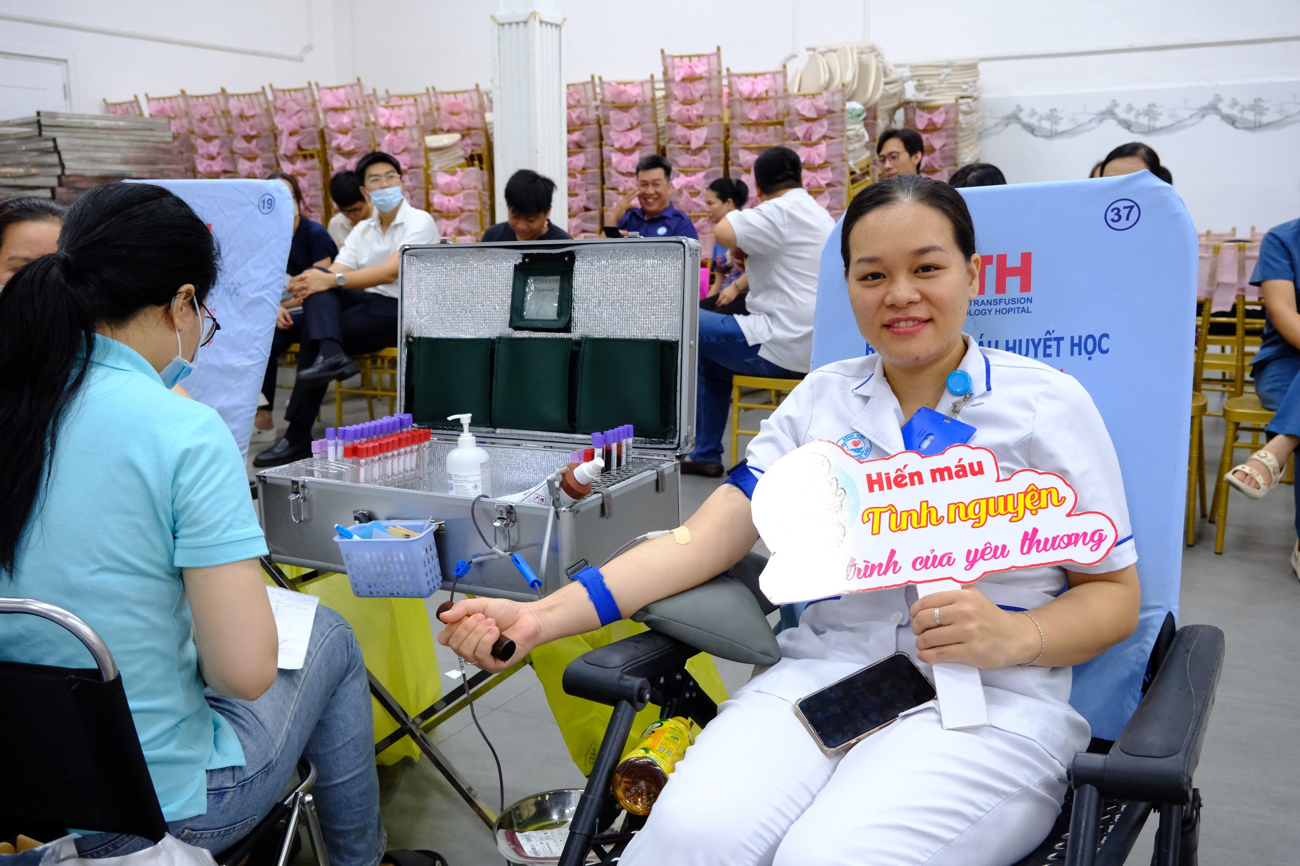 151 đơn vị máu được tiếp nhận tại chương trình hiến máu tình nguyện lần 2 năm 2026 10 DSCF8000 scaled