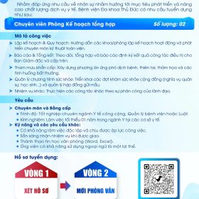 tuyen dung CV KHTH