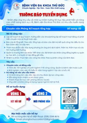tuyen dung CV KHTH