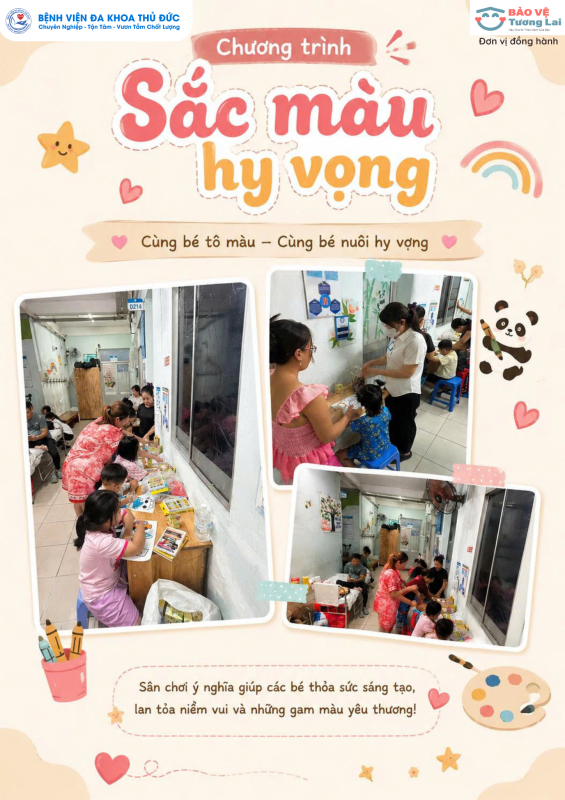 Sắc màu hy vọng - Mỗi bức tranh là một nụ cười, mỗi nét vẽ là một niềm tin 2 Sac mau hy vong 16.7.26 1