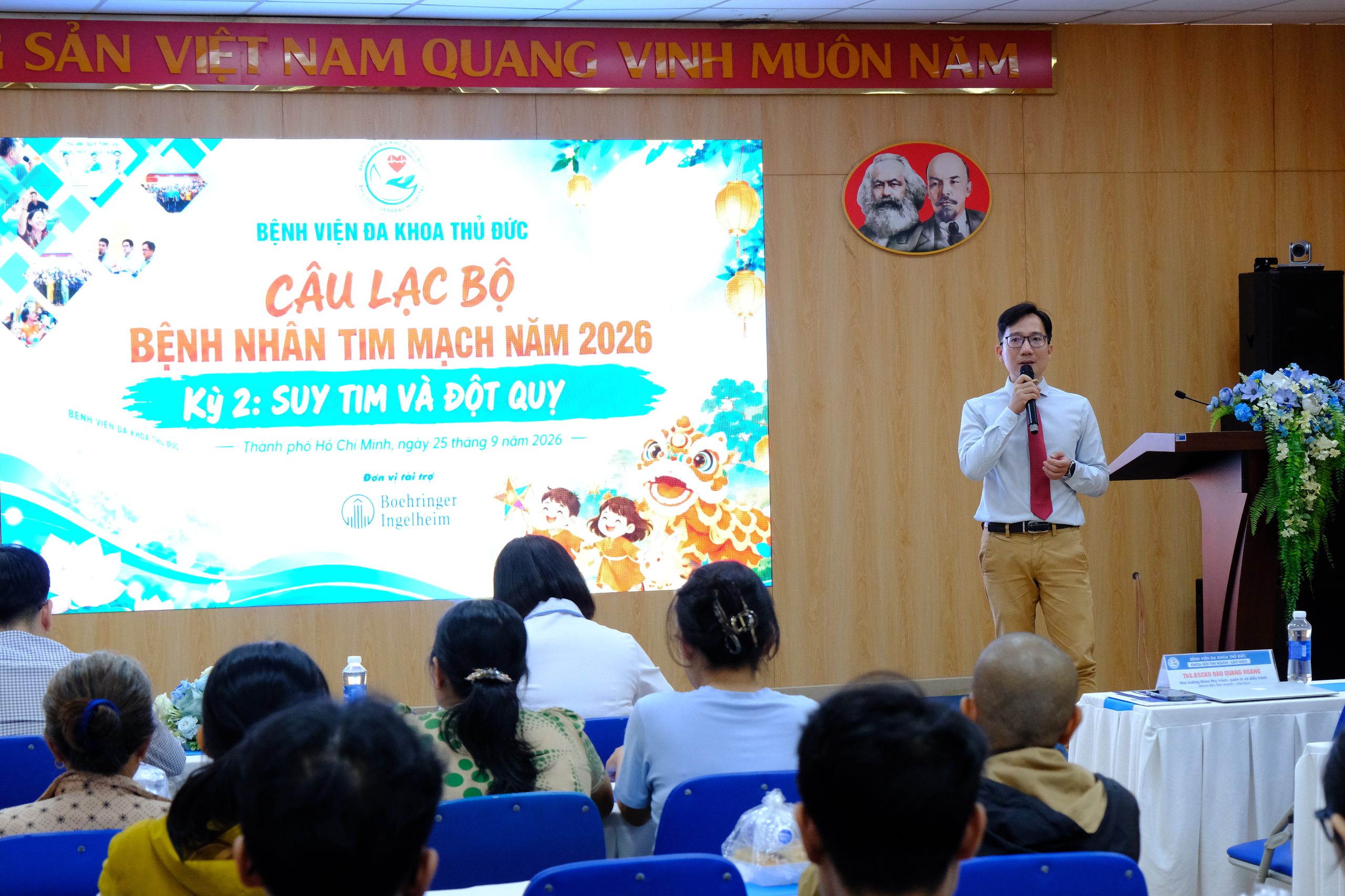 Bệnh viện Đa khoa Thủ Đức tổ chức Câu lạc bộ bệnh nhân tim mạch kỳ 3 với chủ đề “suy tim và đột quỵ” 5 DSCF3568 scaled