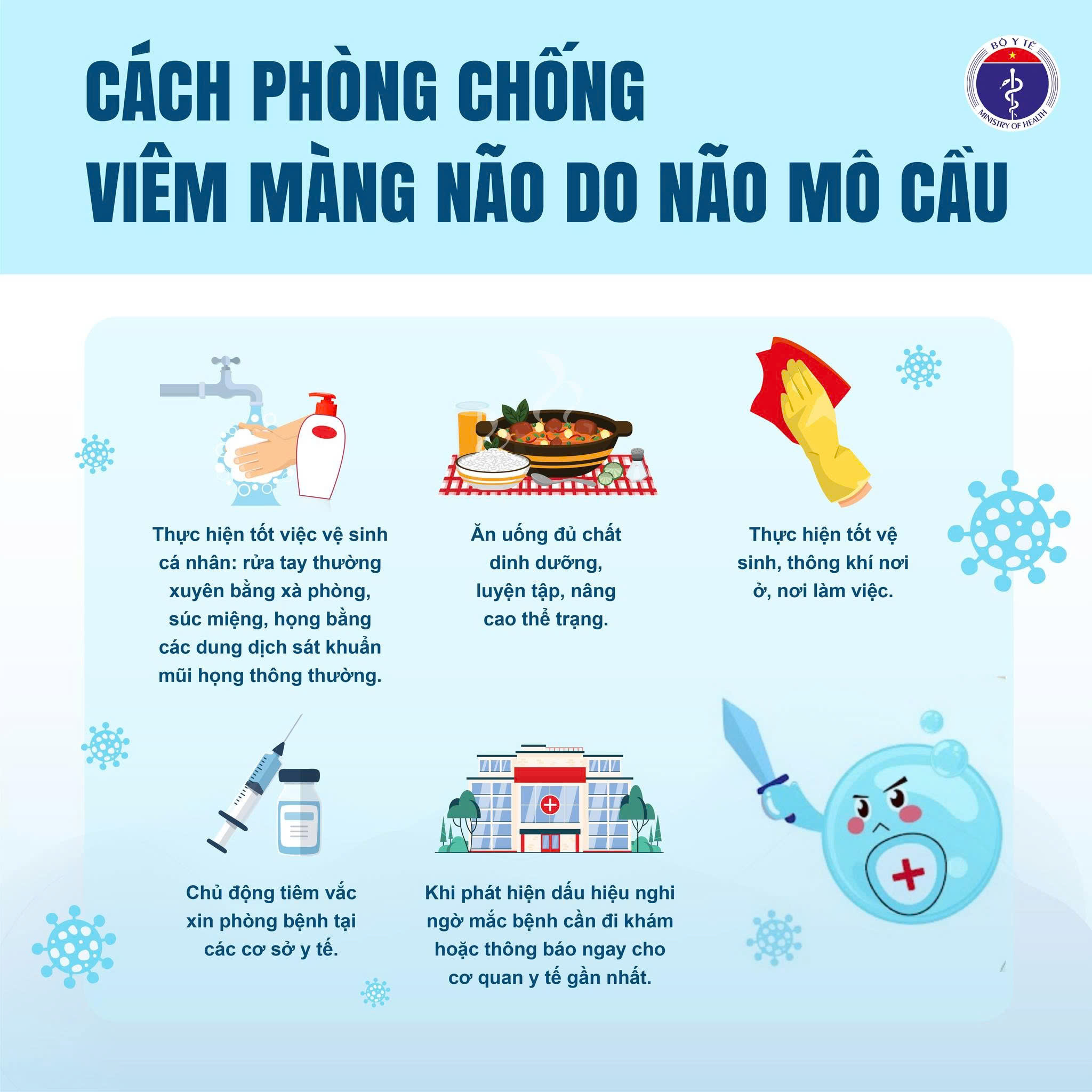BỆNH NÃO MÔ CẦU: DẤU HIỆU NHẬN BIẾT SỚM VÀ CÁCH PHÒNG NGỪA 3 BỆNH NÃO MÔ CẦU