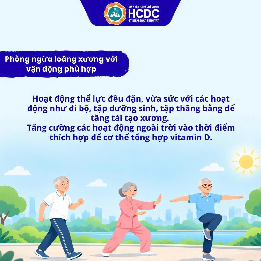 DINH DƯỠNG VÀ VẬN ĐỘNG HỢP LÝ – CHÌA KHÓA PHÒNG NGỪA LOÃNG XƯƠNG Ở NGƯỜI CAO TUỔI 3 DINH DƯỠNG VÀ VẬN ĐỘNG HỢP LÝ