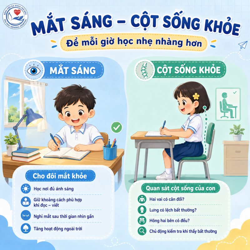 HÀNH TRANG SỨC KHỎE CHO TRẺ TRƯỚC THỀM NĂM HỌC MỚI