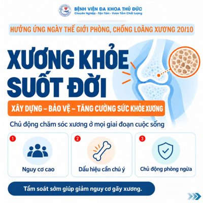 HƯỞNG ỨNG NGÀY THẾ GIỚI PHÒNG, CHỐNG LOÃNG XƯƠNG 20/10/2026