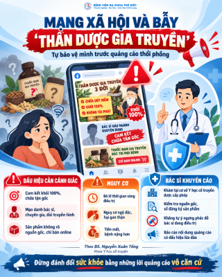 MẠNG XÃ HỘI VÀ BẪY “THẦN DƯỢC GIA TRUYỀN