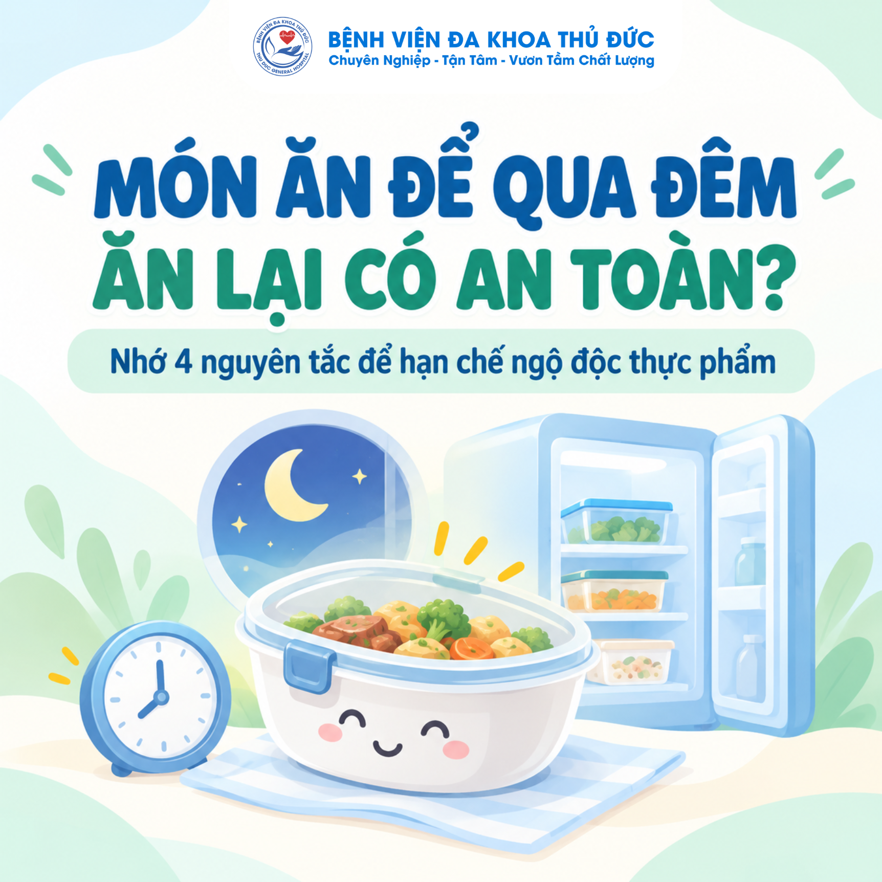 MÓN NGON ĐỂ QUA ĐÊM, ĂN LẠI CÓ AN TOÀN?