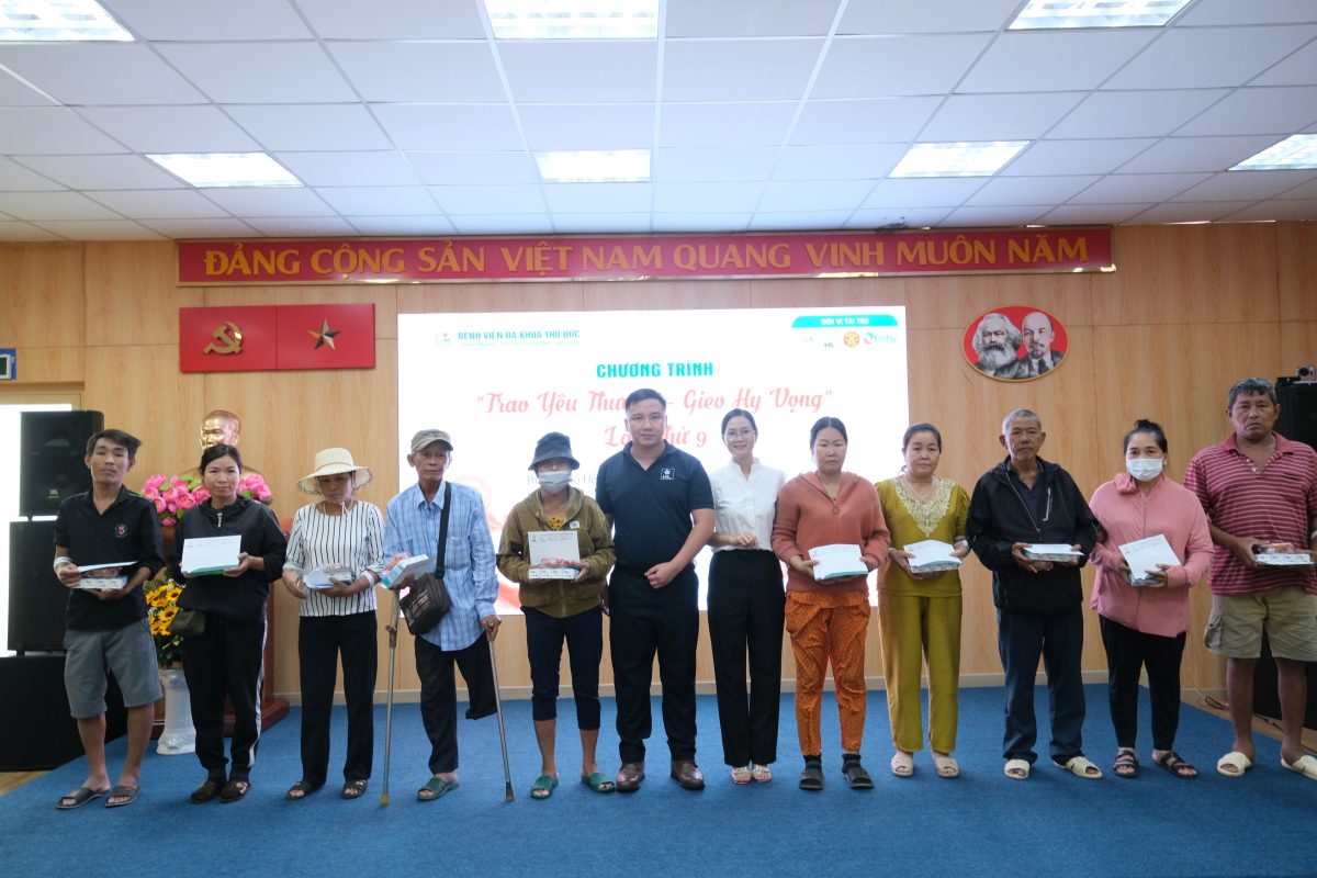 TRUNG THU SẺ CHIA – “TRAO YÊU THƯƠNG, GIEO HY VỌNG” LẦN THỨ 9 TẠI BỆNH VIỆN ĐA KHOA THỦ ĐỨC