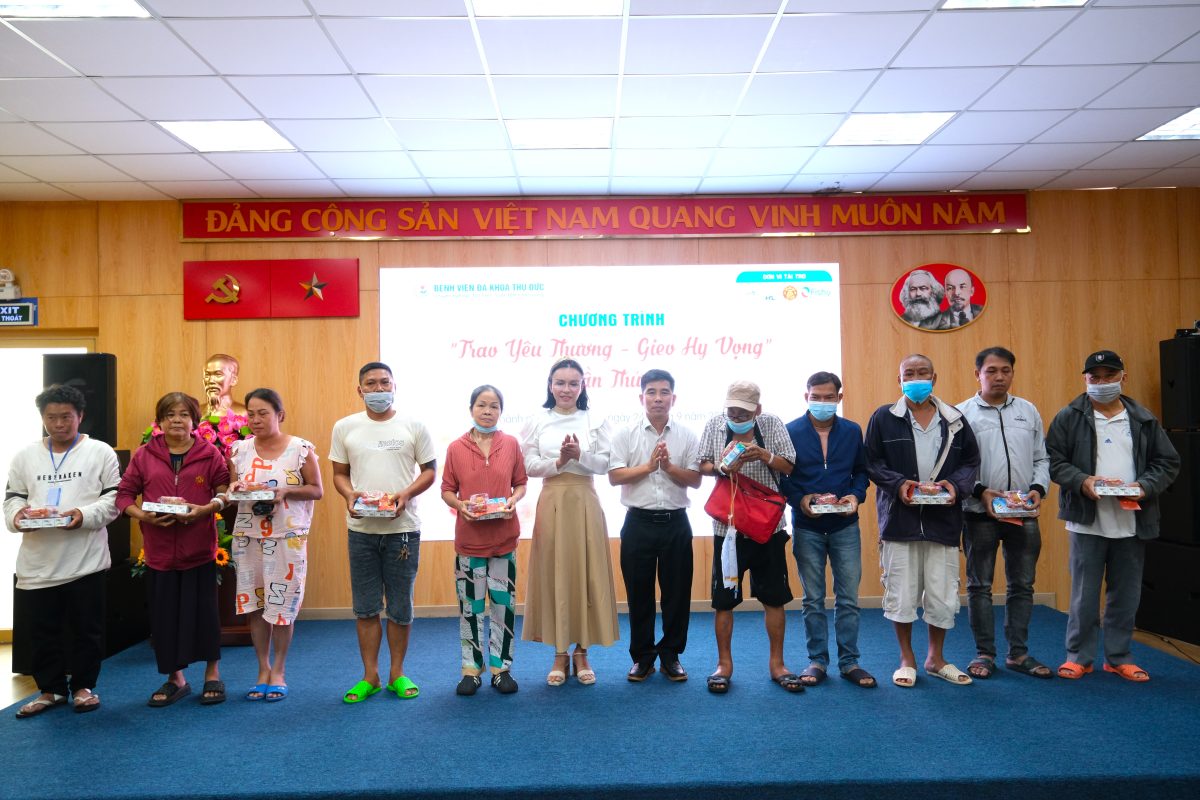 TRUNG THU SẺ CHIA – “TRAO YÊU THƯƠNG, GIEO HY VỌNG” LẦN THỨ 9 TẠI BỆNH VIỆN ĐA KHOA THỦ ĐỨC
